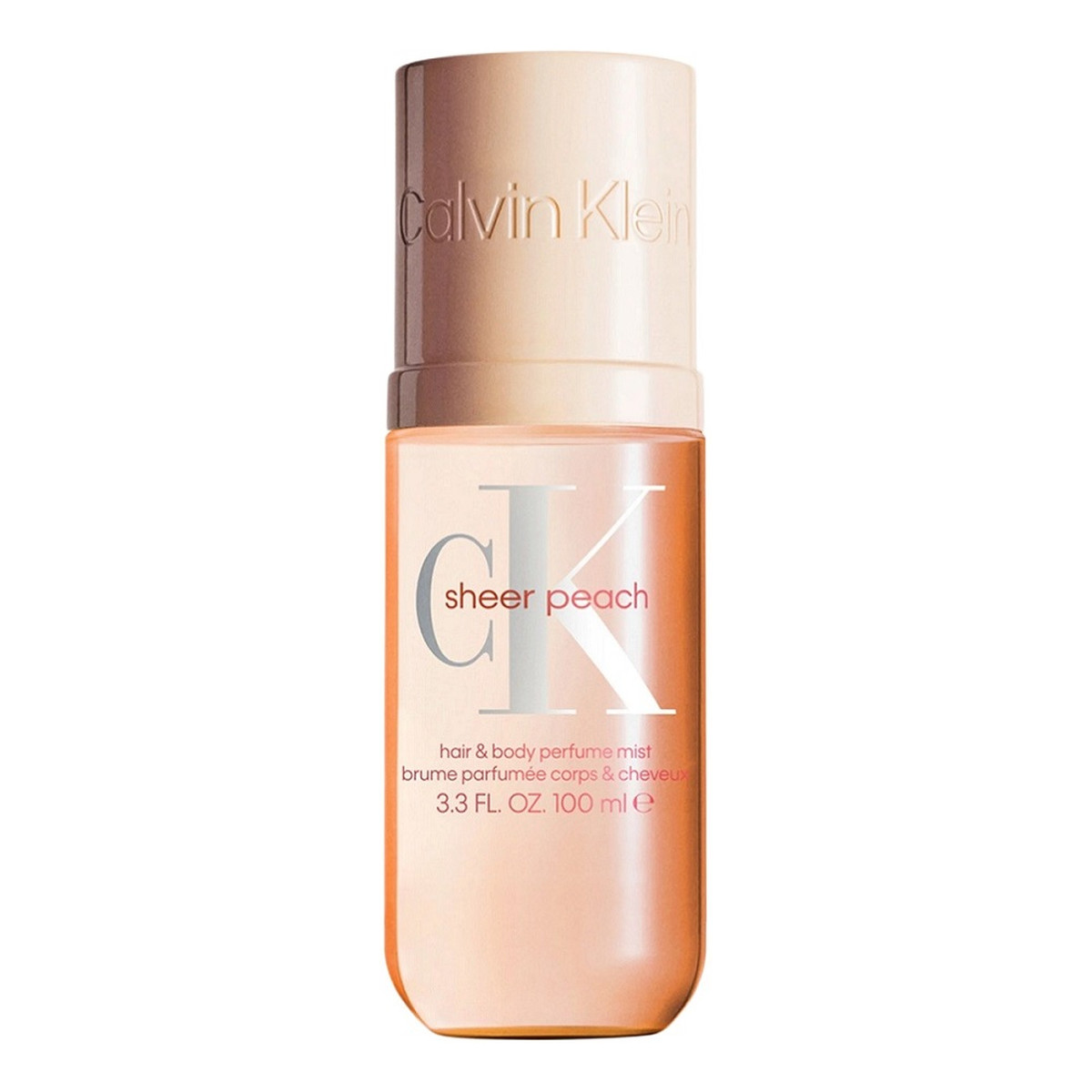 Calvin Klein CK Sheer Peach mgiełka do ciała i włosów 100ml