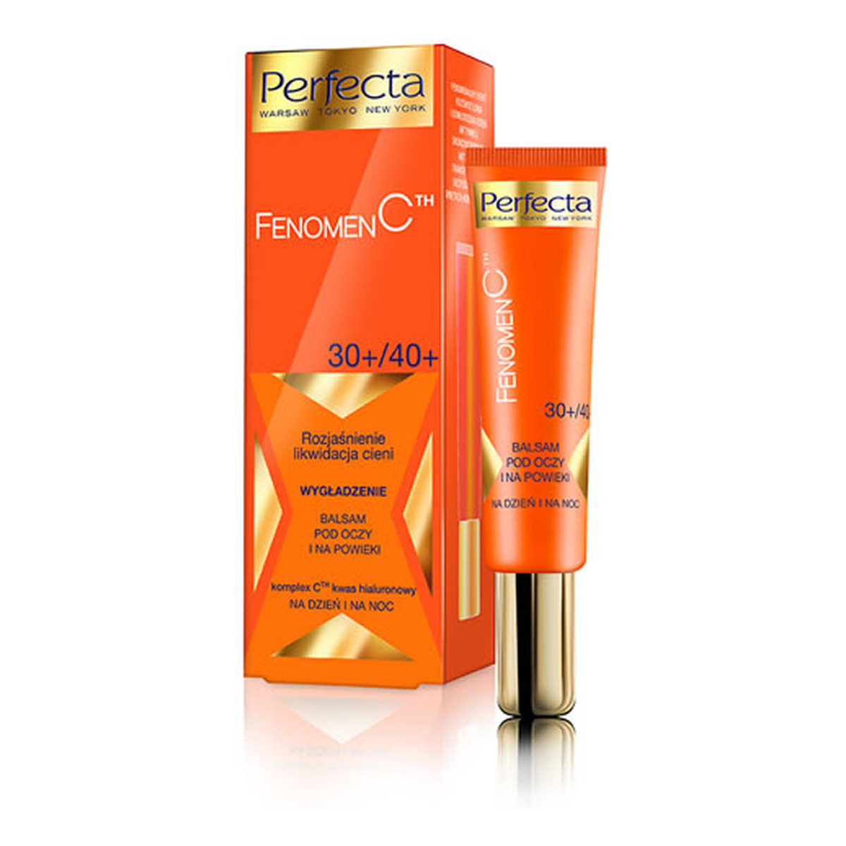 Perfecta Fenomen C 30+ / 40+ Balsam Pod Oczy i Na Powieki Wygładzenie Rozjaśnienie i Likwidacja Cieni 15ml