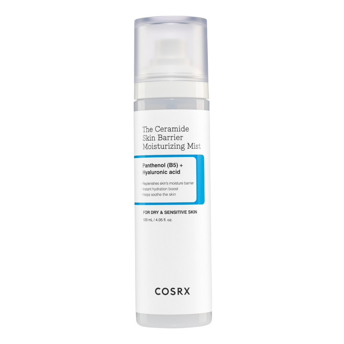 CosRx The Ceramide Skin Barrier Moisturizing Mist nawilżająca mgiełka do twarzy 120ml