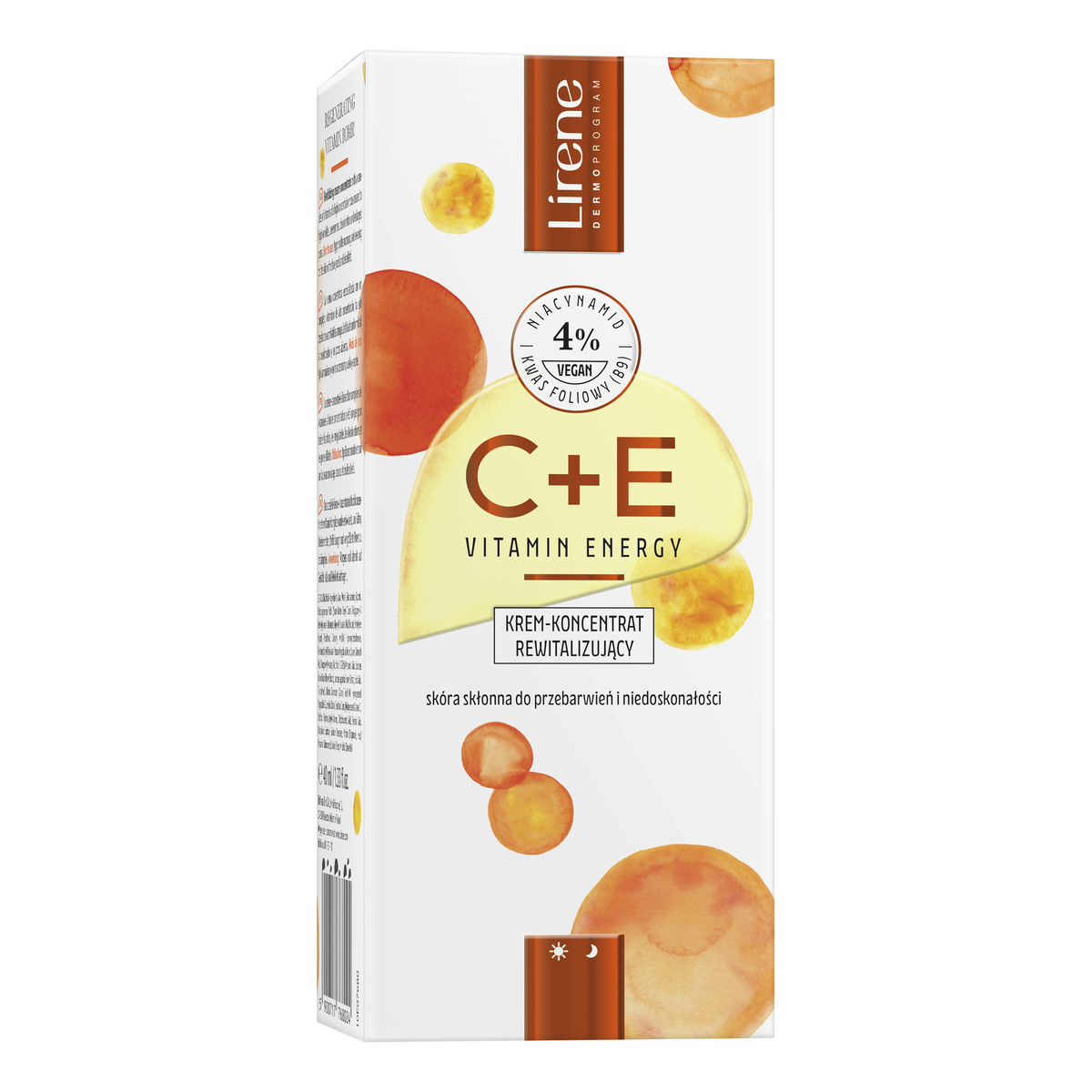 Lirene C+E Vitamin Energy Krem-koncentrat rewitalizujący 50ml