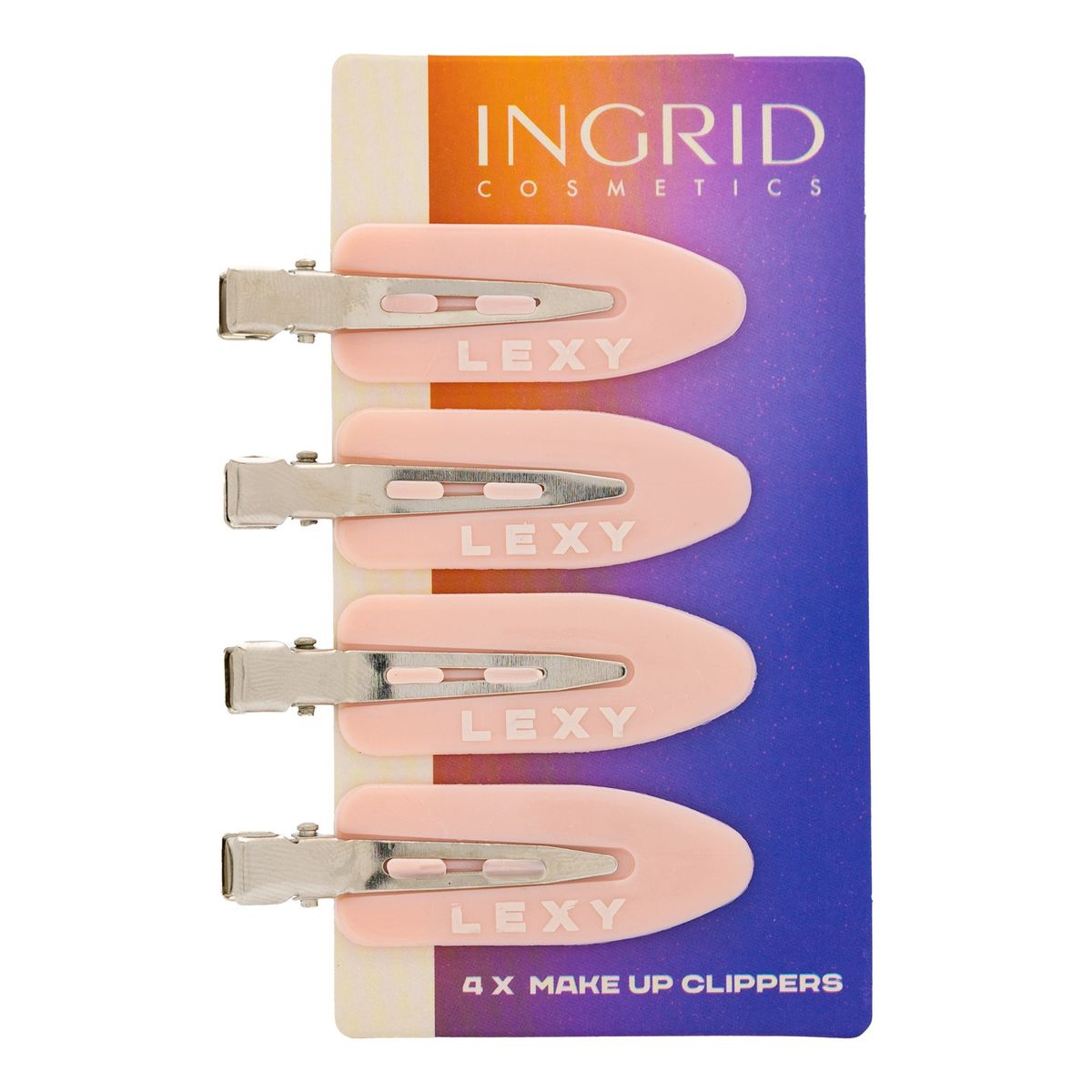 Ingrid Lexy Clippers 4 Spinki Do Włosów Bez Wgnieceń