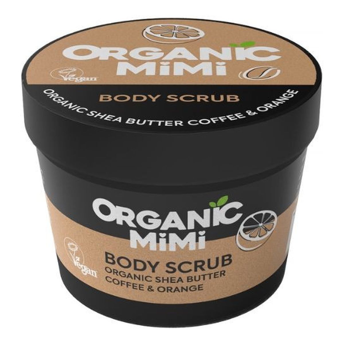Organic Mimi Peeling do ciała Kawa i Pomarańcza 120g