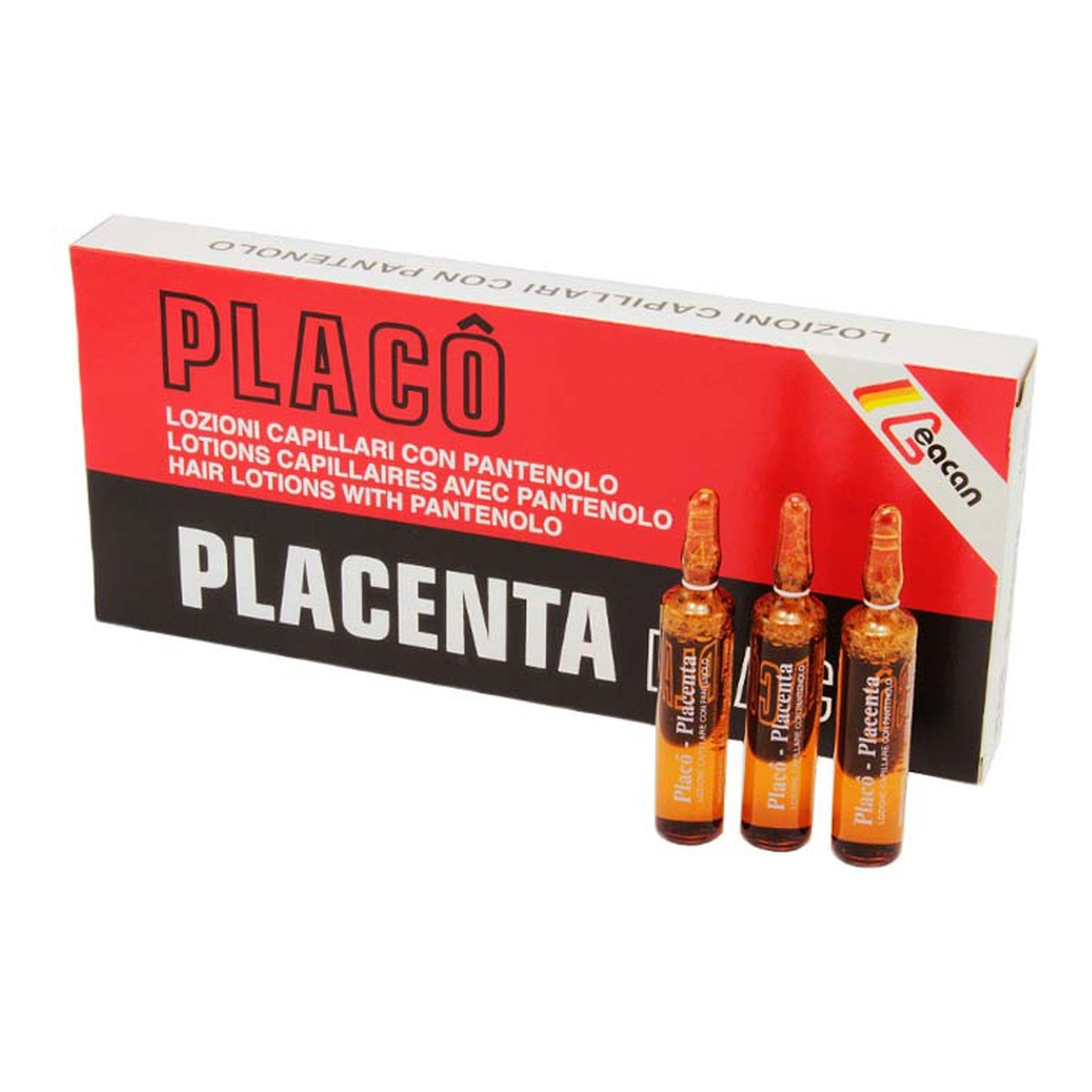 Placenta Placo ampułki na porost włosów 12szt