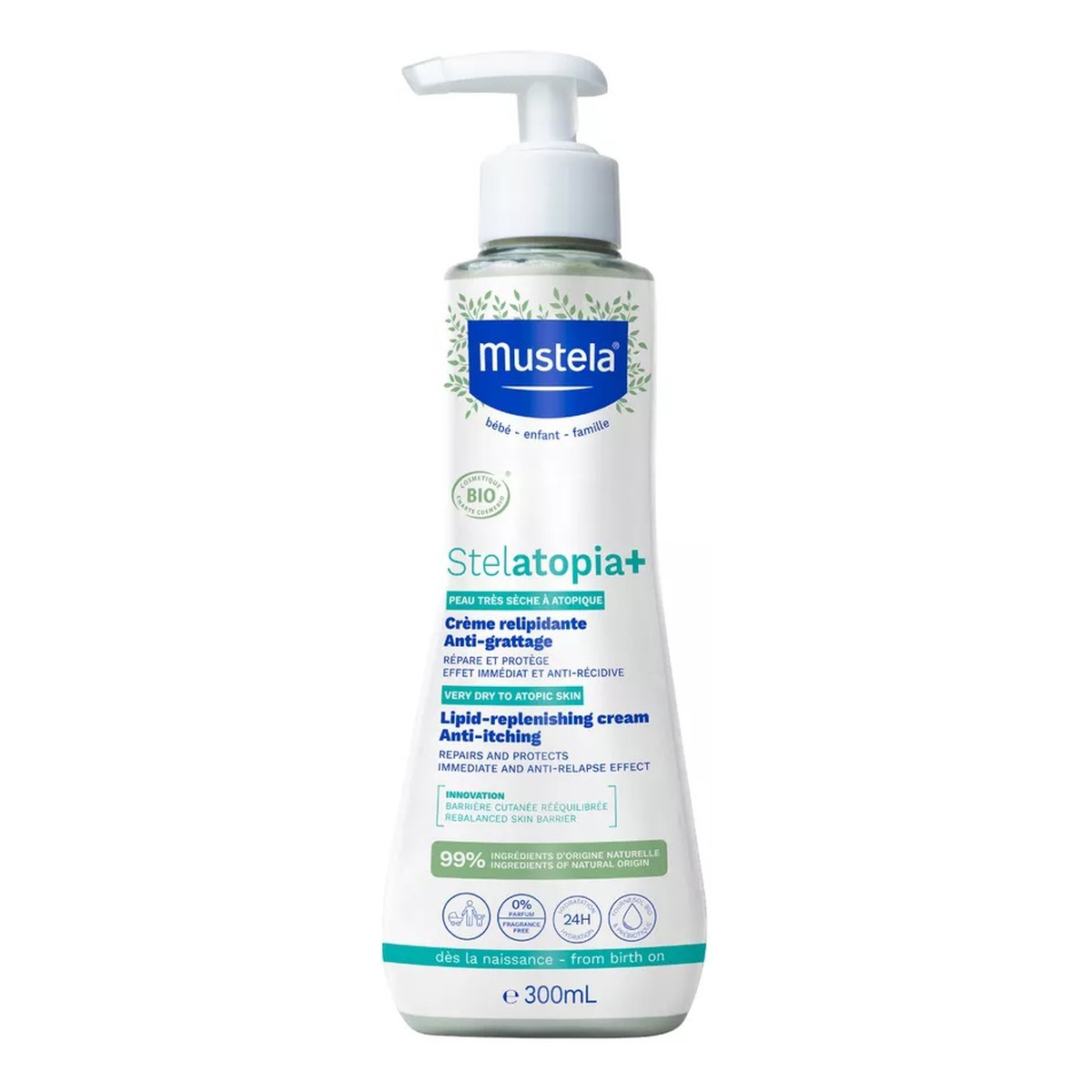 Mustela Stelatopia+ Lipid-Replenishing Cream Krem uzupełniający lipidy 300ml