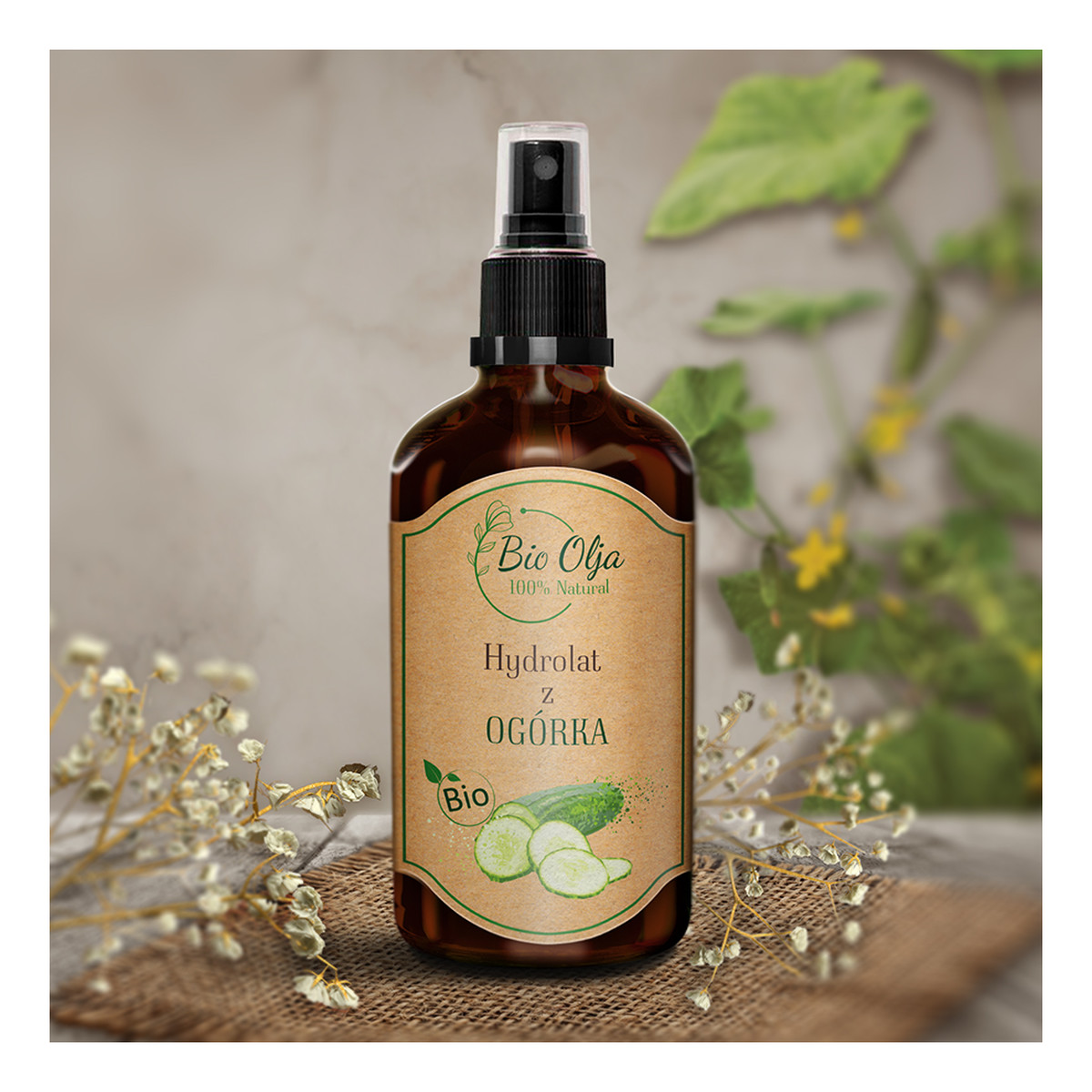 BIO Hydrolat Z Ogórka