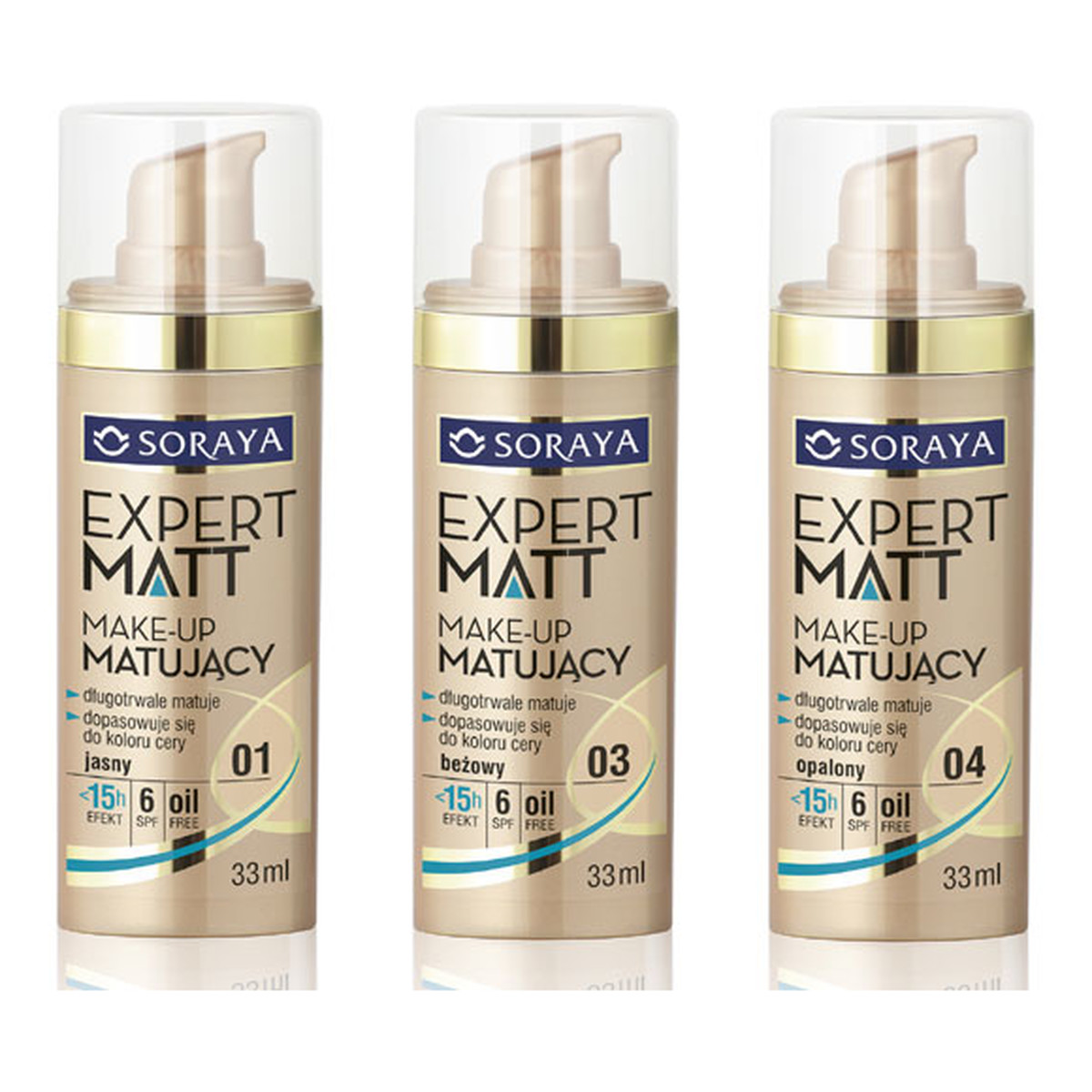 Soraya Expert Matt Make-Up Matujący 33ml