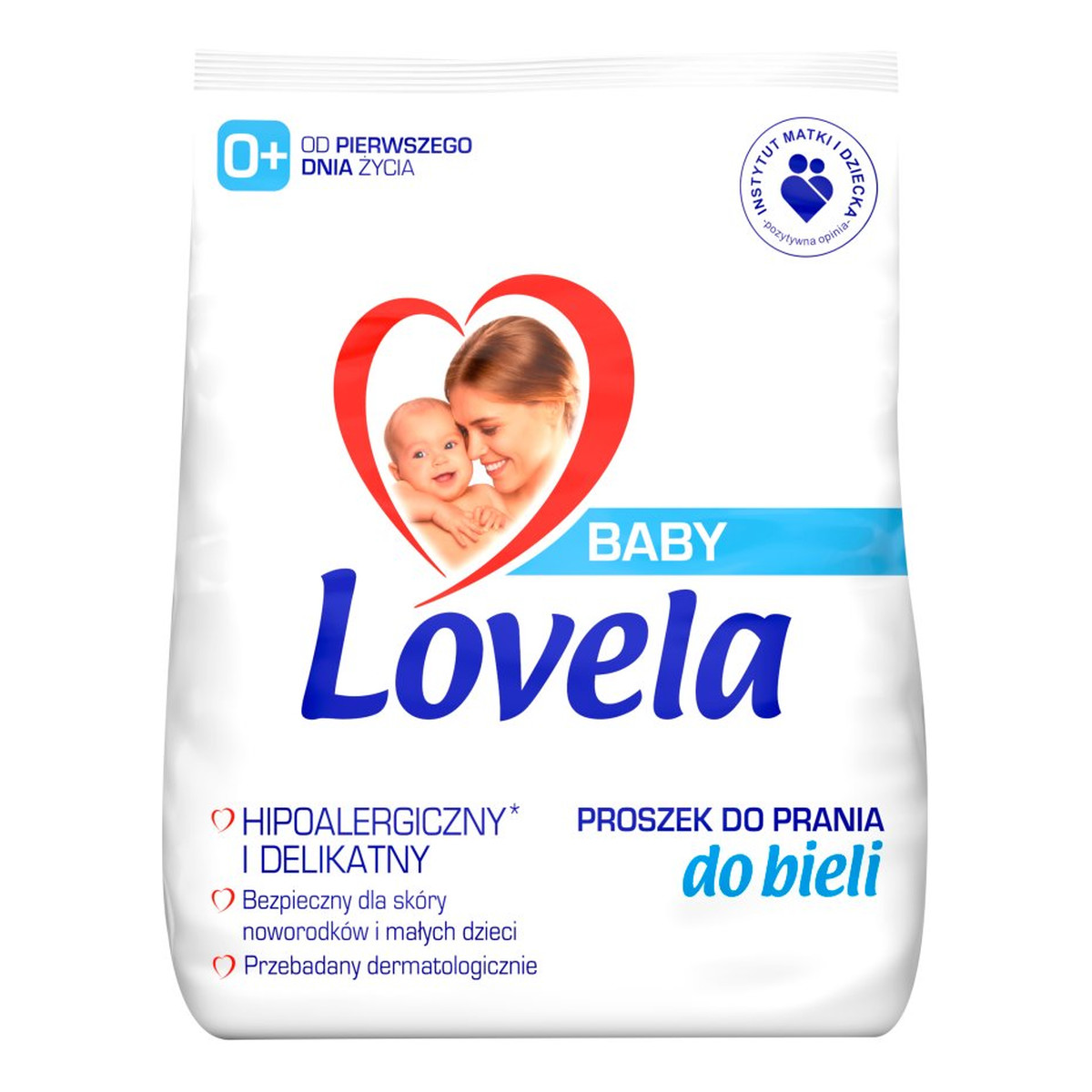 Lovela Baby hipoalergiczny proszek do prania ubranek niemowlęcych i dziecięcych do bieli 1300g