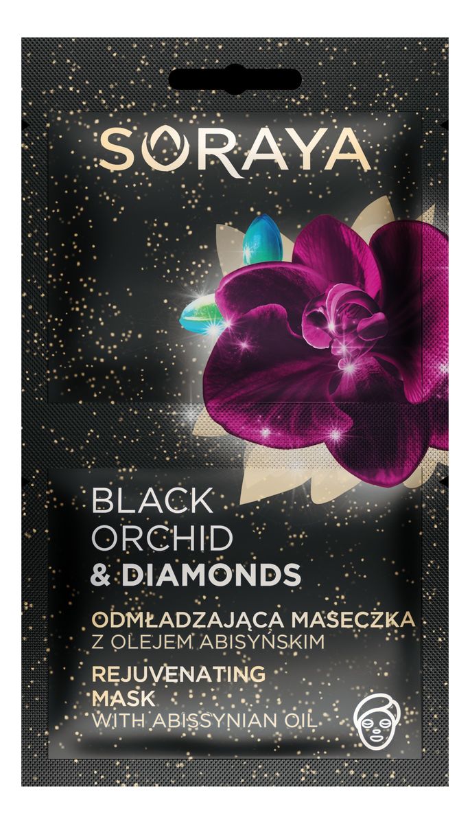BLACK ORCHID & DIAM Maseczka saszetka