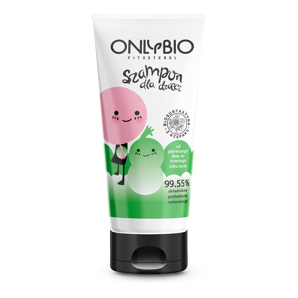 OnlyBio Fitosterol szampon dla dzieci od pierwszego dnia do trzeciego roku życia 200ml