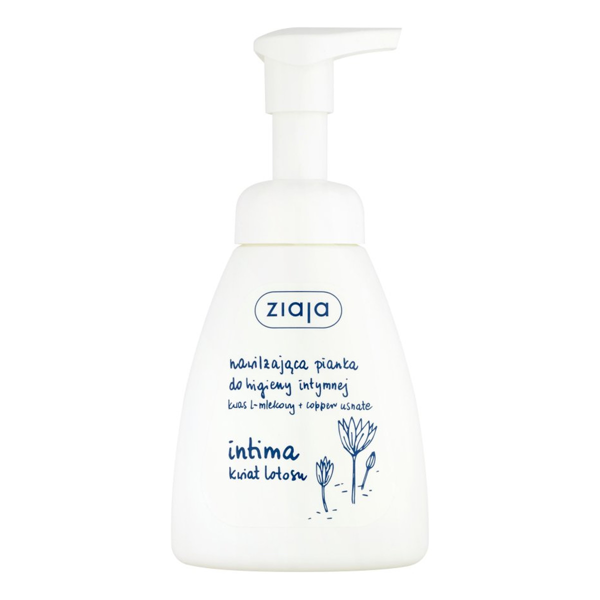 Ziaja Intima Nawilżająca pianka do higieny intymnej Kwiat Lotosu 250ml