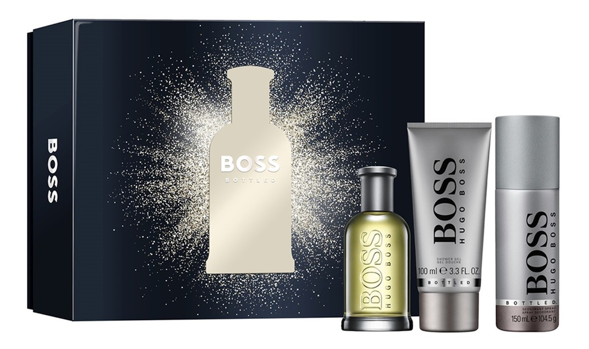 Zestaw woda toaletowa spray 100ml + żel pod prysznic 100ml + dezodorant spray 150ml