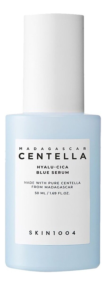 Madagascar centella hyalu-cica blue serum nawilżające serum do twarzy z kwasem hialuronowym