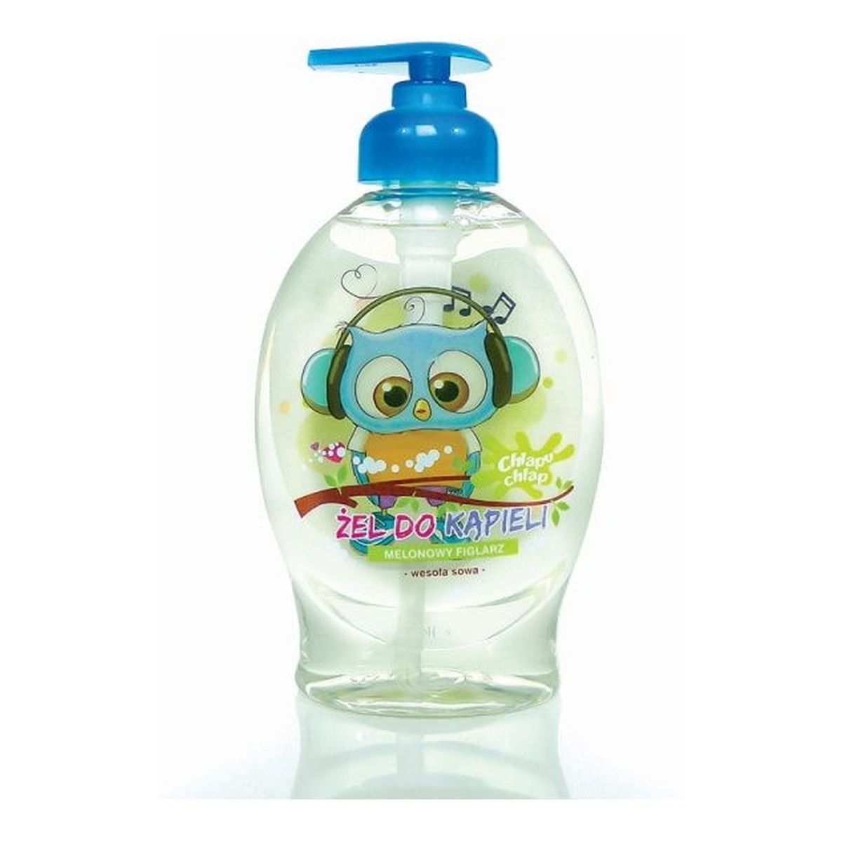 Chlapu Chlap Wesołe Sowy Żel Do Kąpieli Melonowy Figlarz 384ml