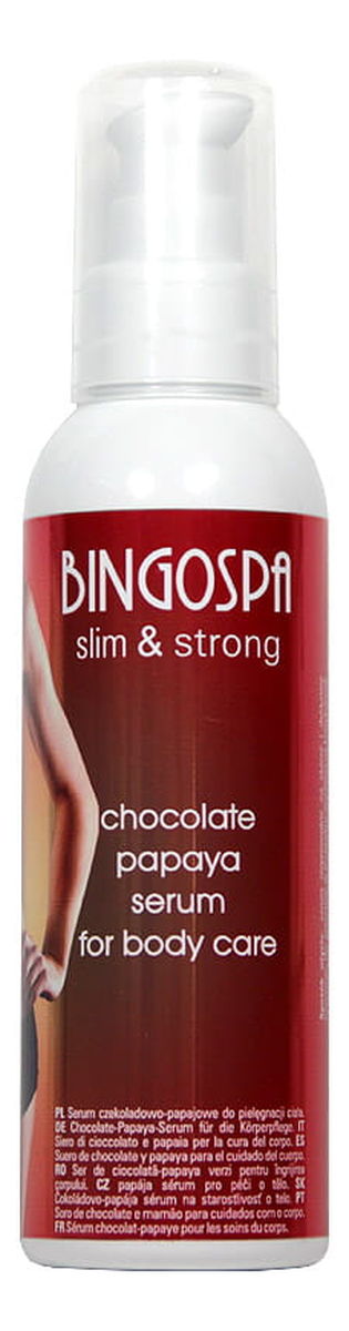 Slim & strong serum czekoladowo-papajowe do pielęgnacji ciała 135g