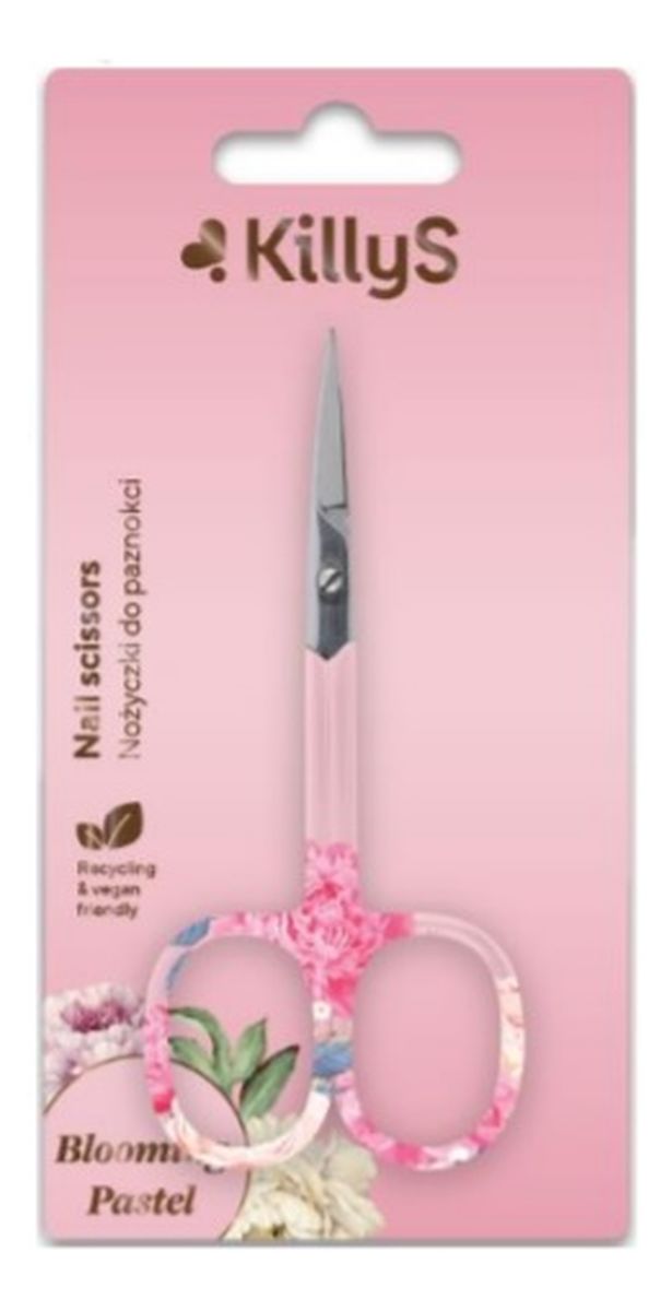 Blooming pastel nail scissors nożyczki do paznokci