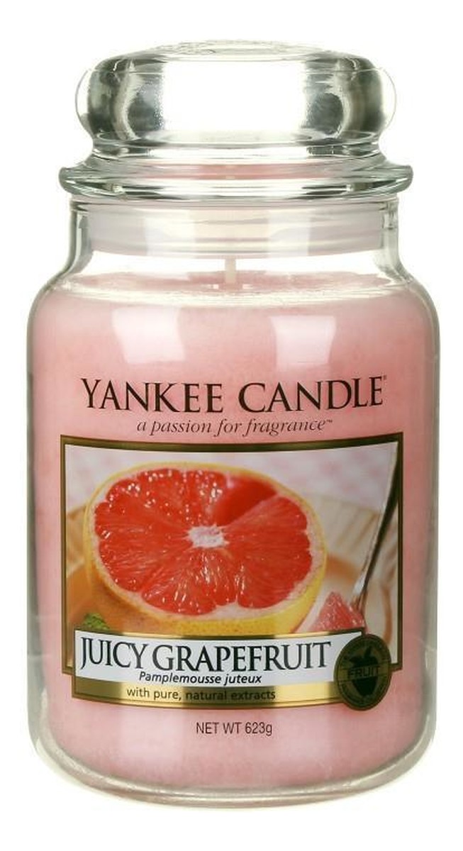 duża świeczka zapachowa Juicy Grapefruit