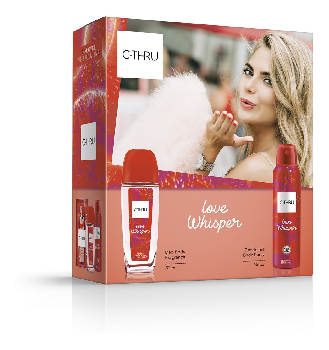 Zestaw prezentowy Love Whisper Dezodorant spray 150 ml + Dezodorant naturalny spray