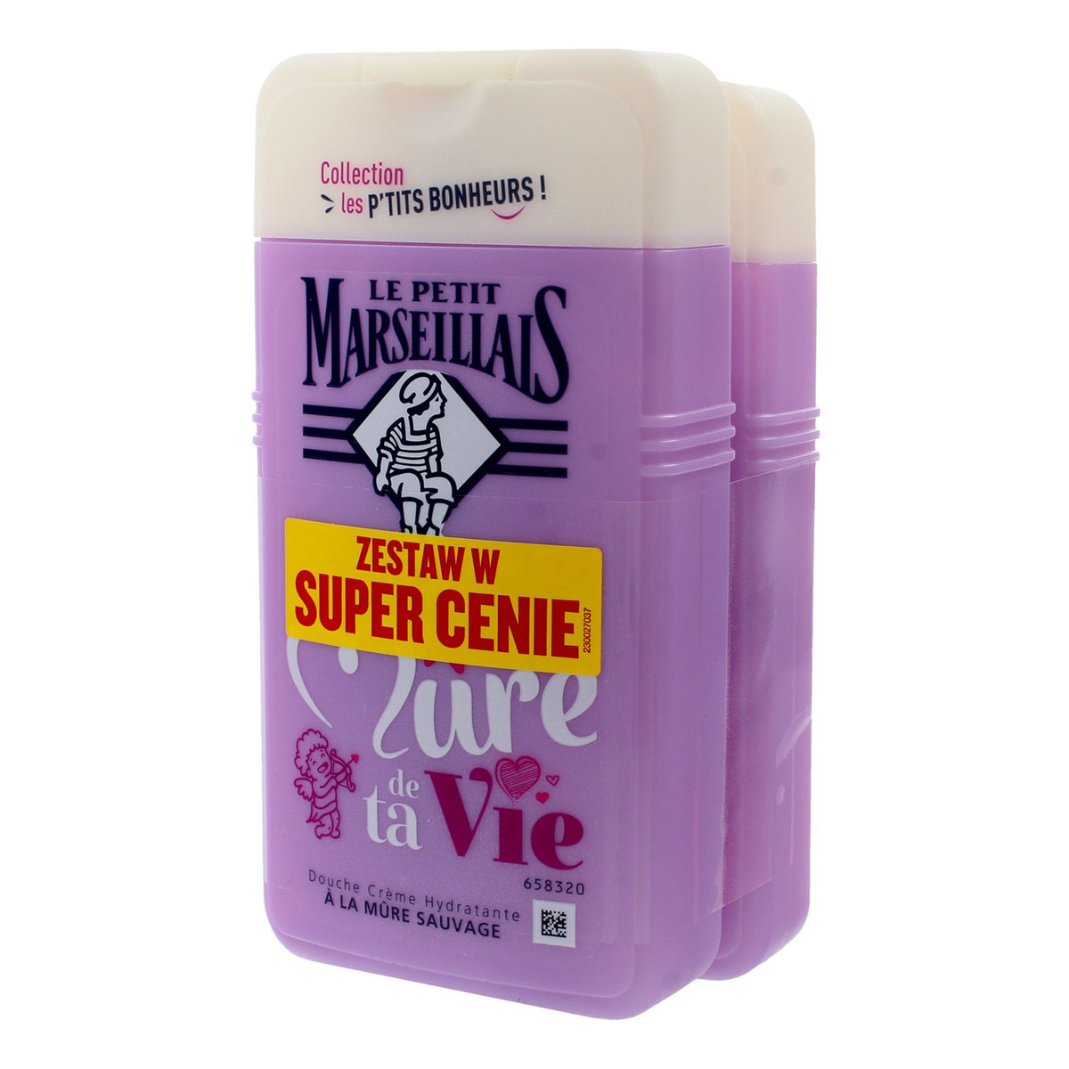 Le Petit Marseillais Żel pod prysznic Jeżyna 1+1 gratisx2 250ml