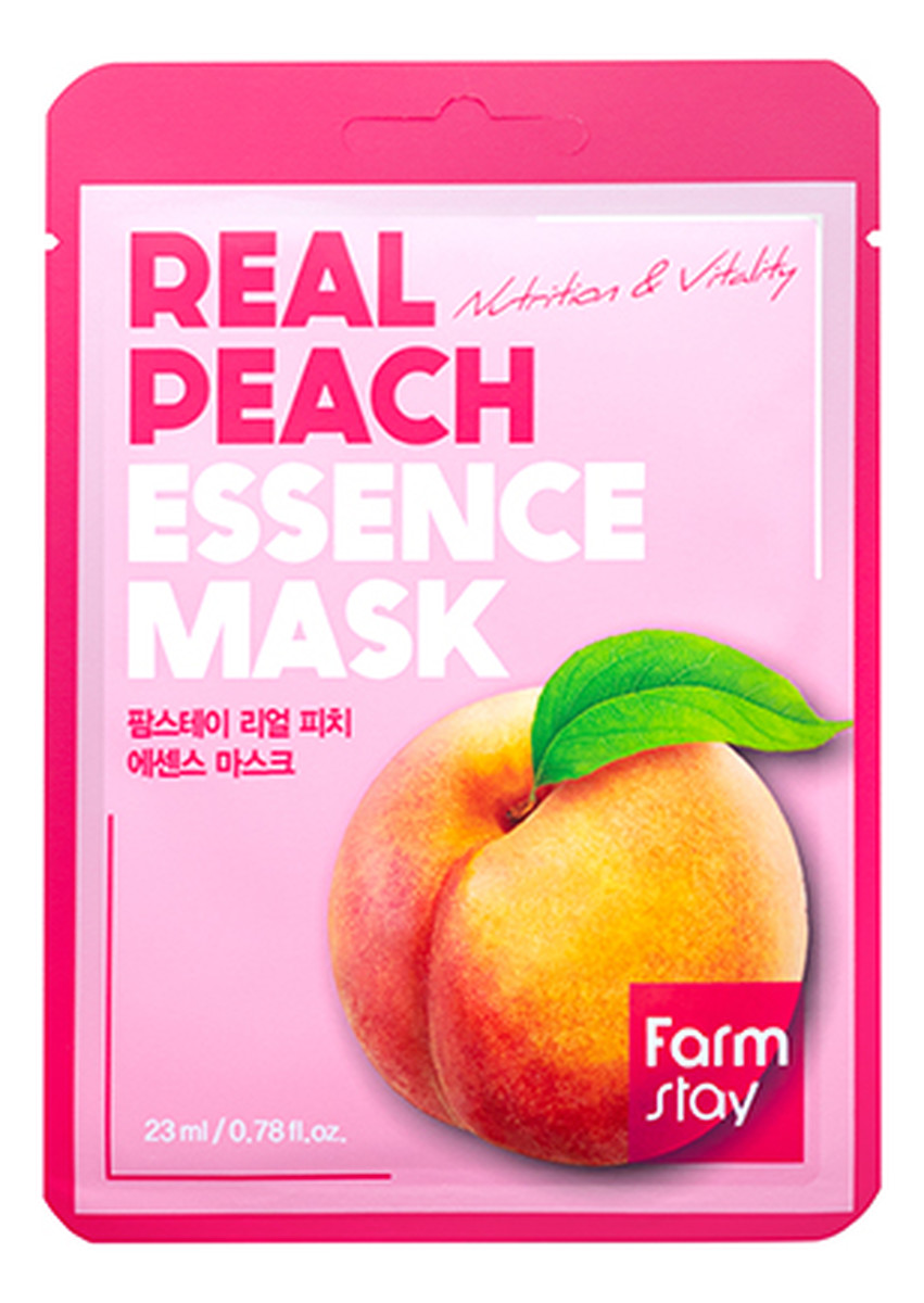 Essence Mask Odżywcza maseczka w płachcie z ekstraktem brzoskwini