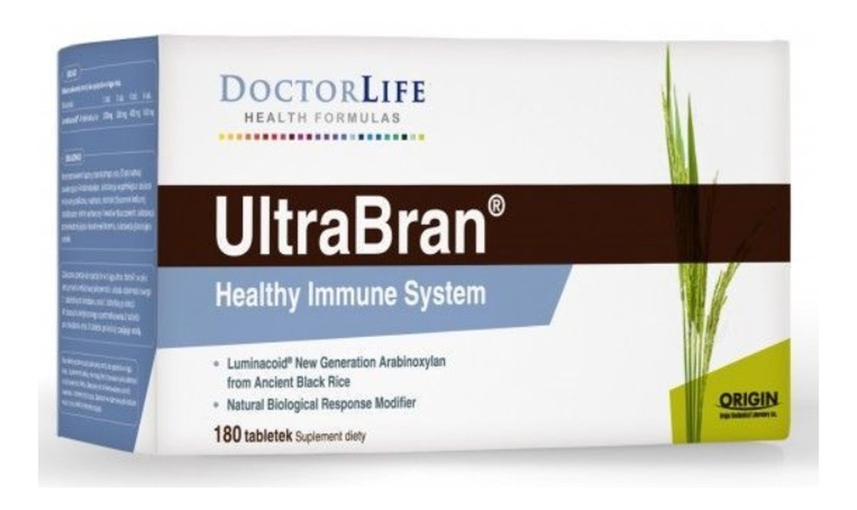 Ultrabran suplement diety zdrowy układ odpornościowy 180 tabletek