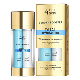 Beauty Booster Dual Hydration + B5 serum + krem nawilżający SPF30 2x15ml