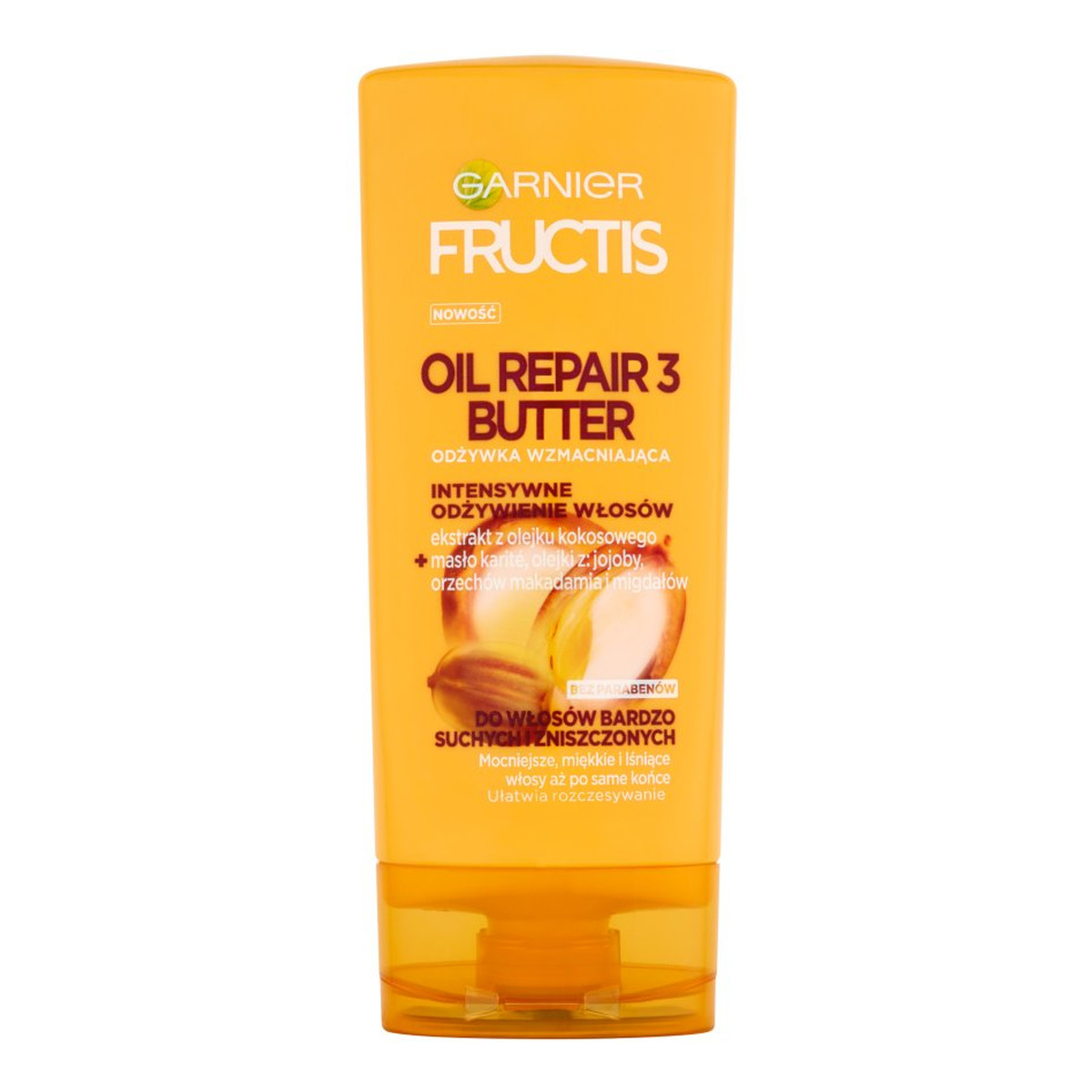 Garnier Fructis Oil Repair 3 Butter wzmacniająca Odżywka Do Włosów 200ml