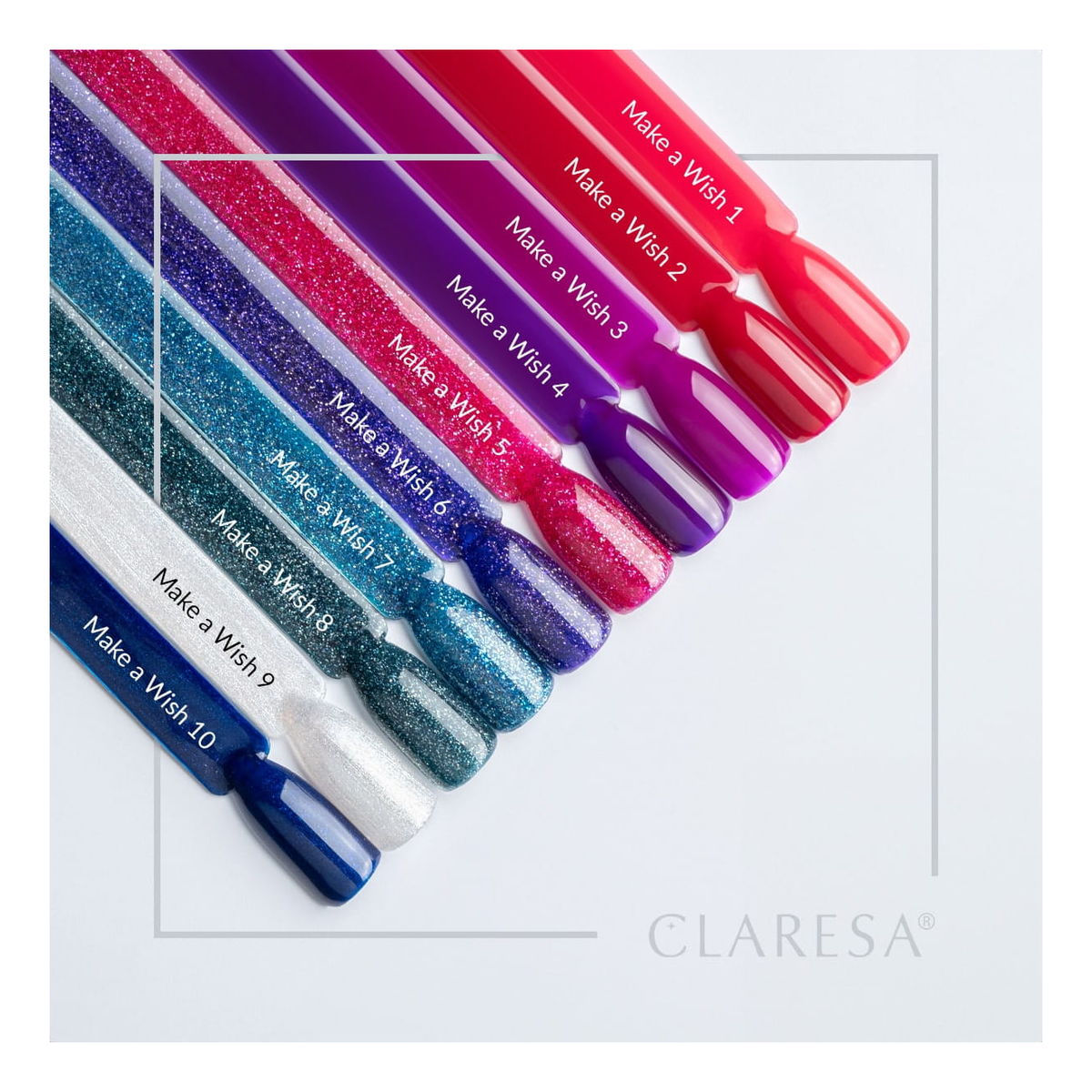 Claresa Make A Wish Lakier hybrydowy 5 kolorów x 5g