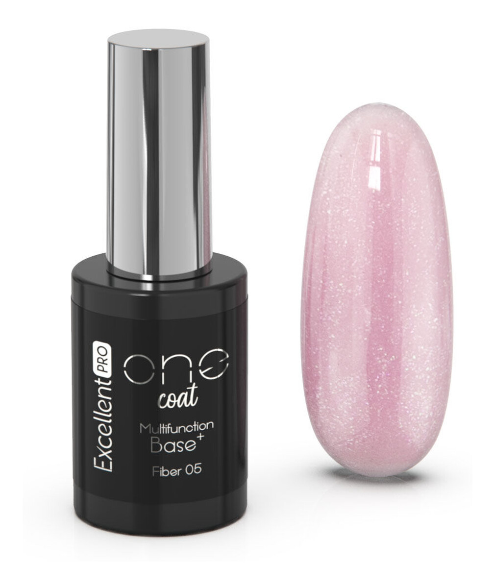 One coat multifunction fiber base baza hybrydowa z włóknami shiny beige