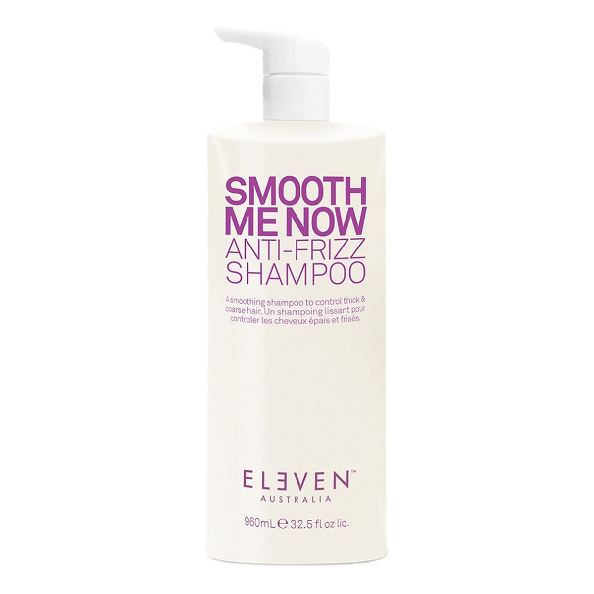 Eleven Australia Smooth me now anti-frizz shampoo wygładzający szampon przeciw puszeniu się włosów 960ml