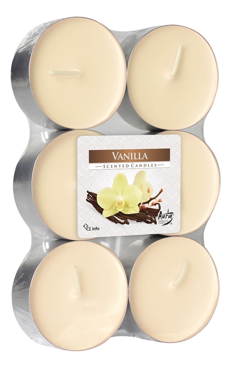 Podgrzewacze zapachowe maxi vanilla 6szt.