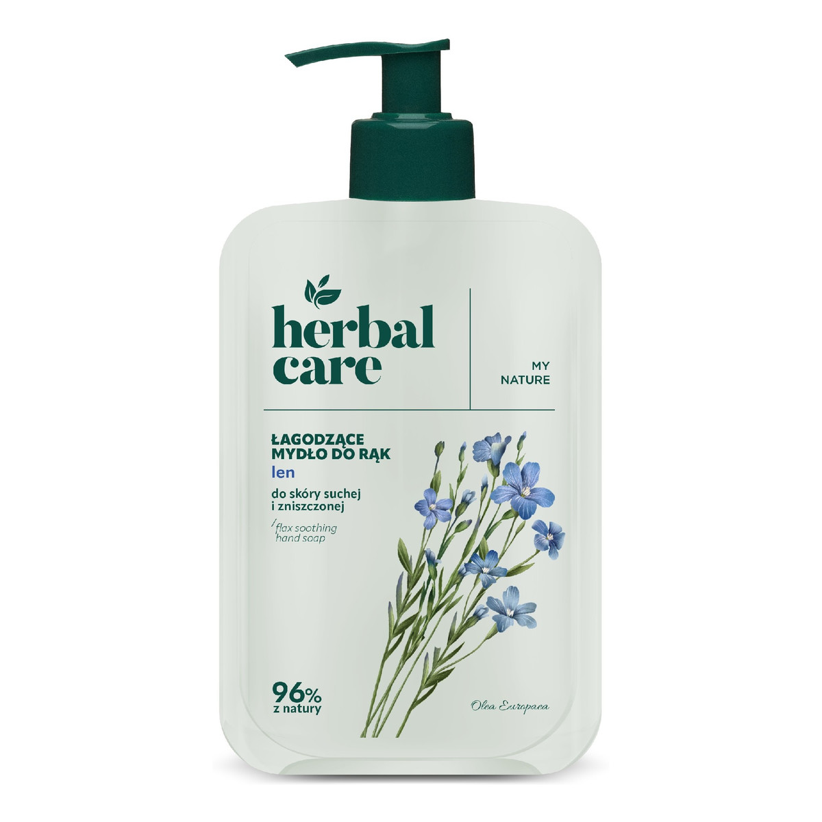 Farmona Herbal Care Łagodzące mydło do rąk do skóry szorstkiej i podrażnionej - Len 500ml