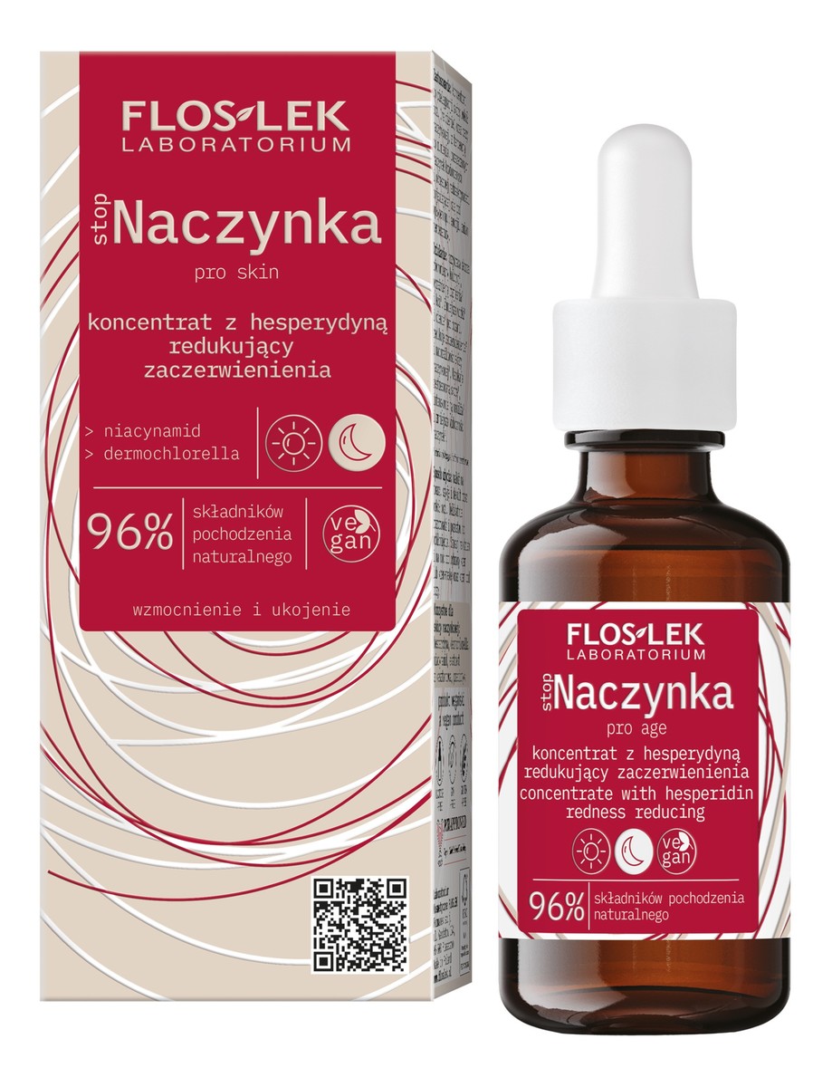Koncentrat z hesperydyną redukujący zaczerwienienia