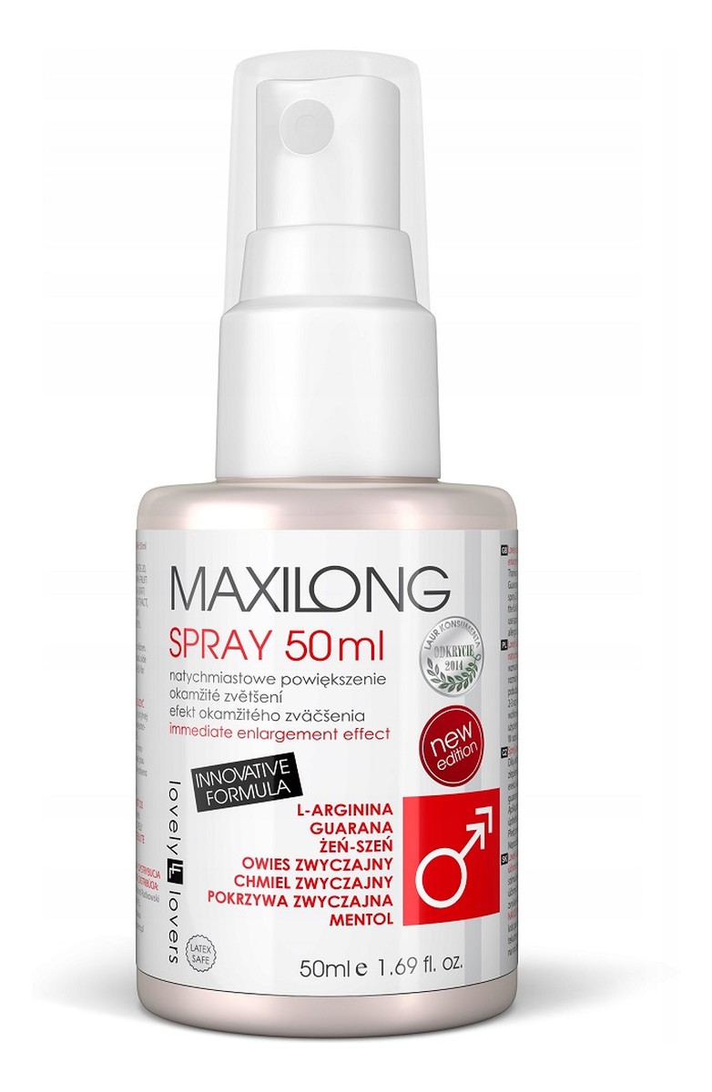 Maxilong spray intymny spray do masażu penisa