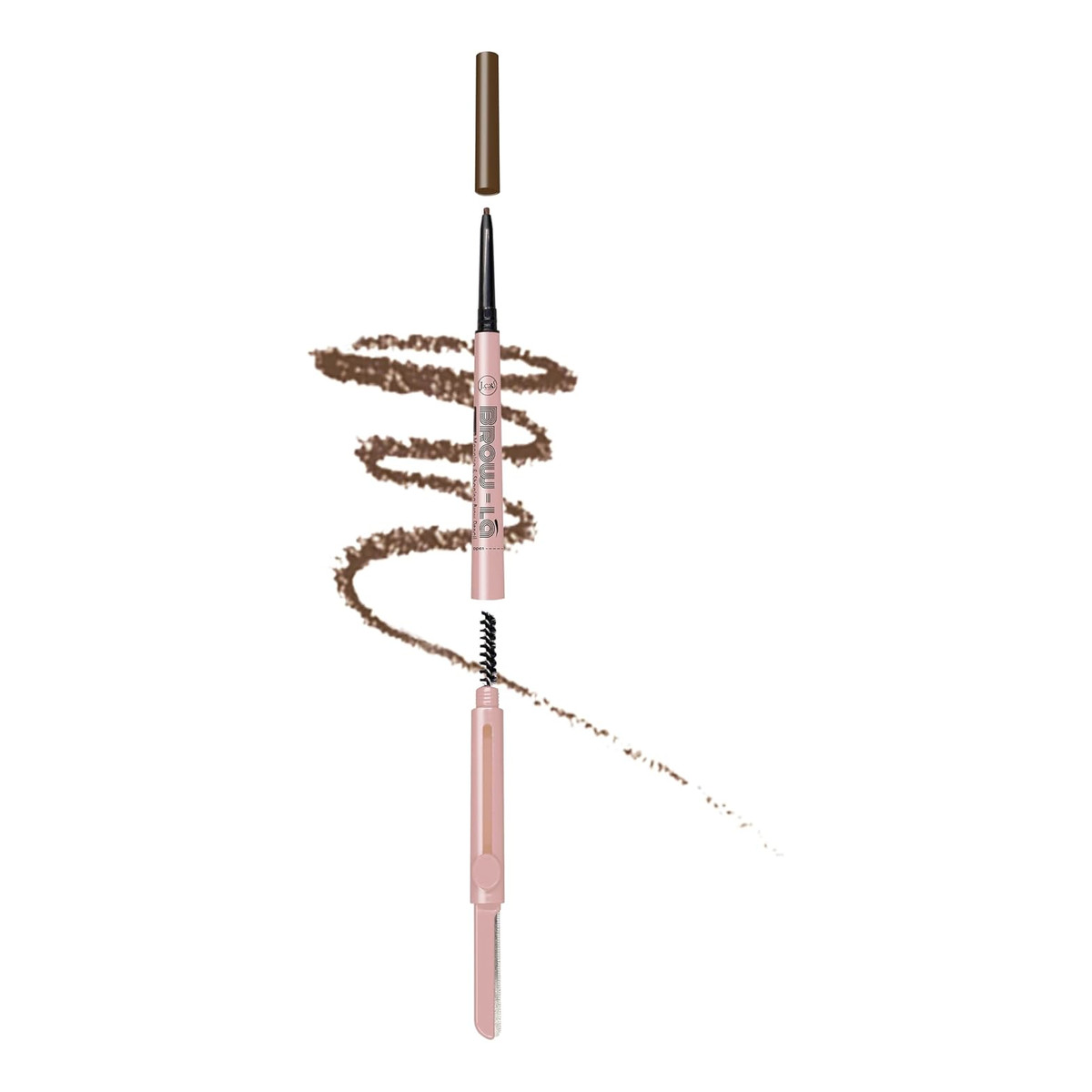 J.Cat Beauty Brow-La Ołówek do stylizacji brwi 3w1