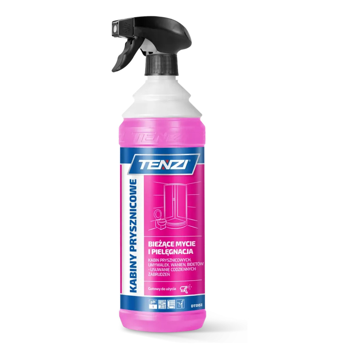 Tenzi Kabiny Prysznicowe Środek do czyszczenia kabin prysznicowych 1000ml