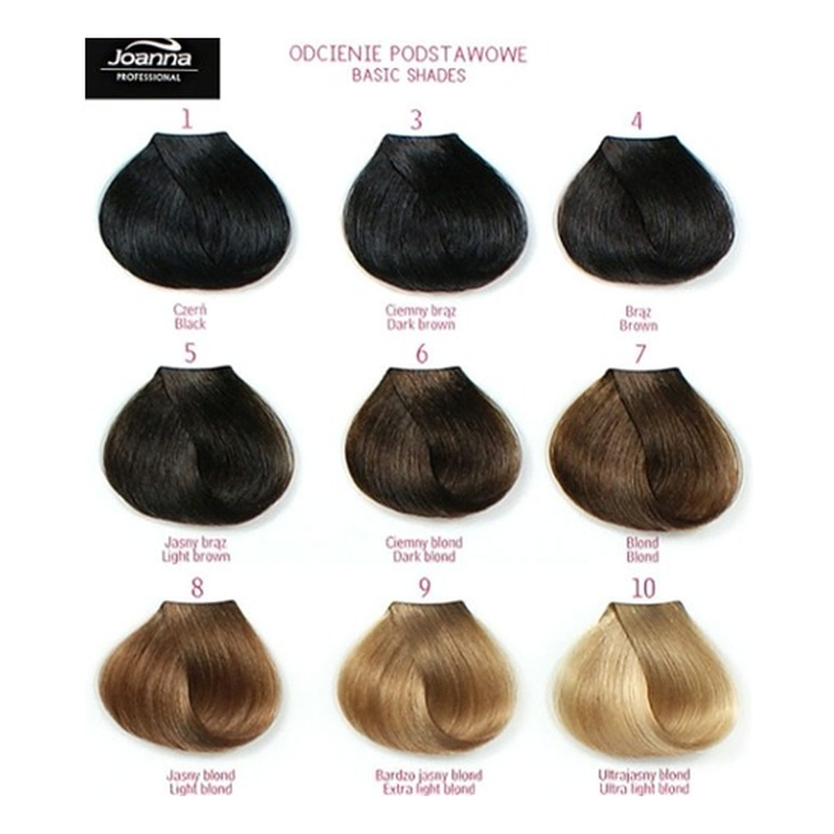 Joanna Profesjonalna Farba do włosów 50g