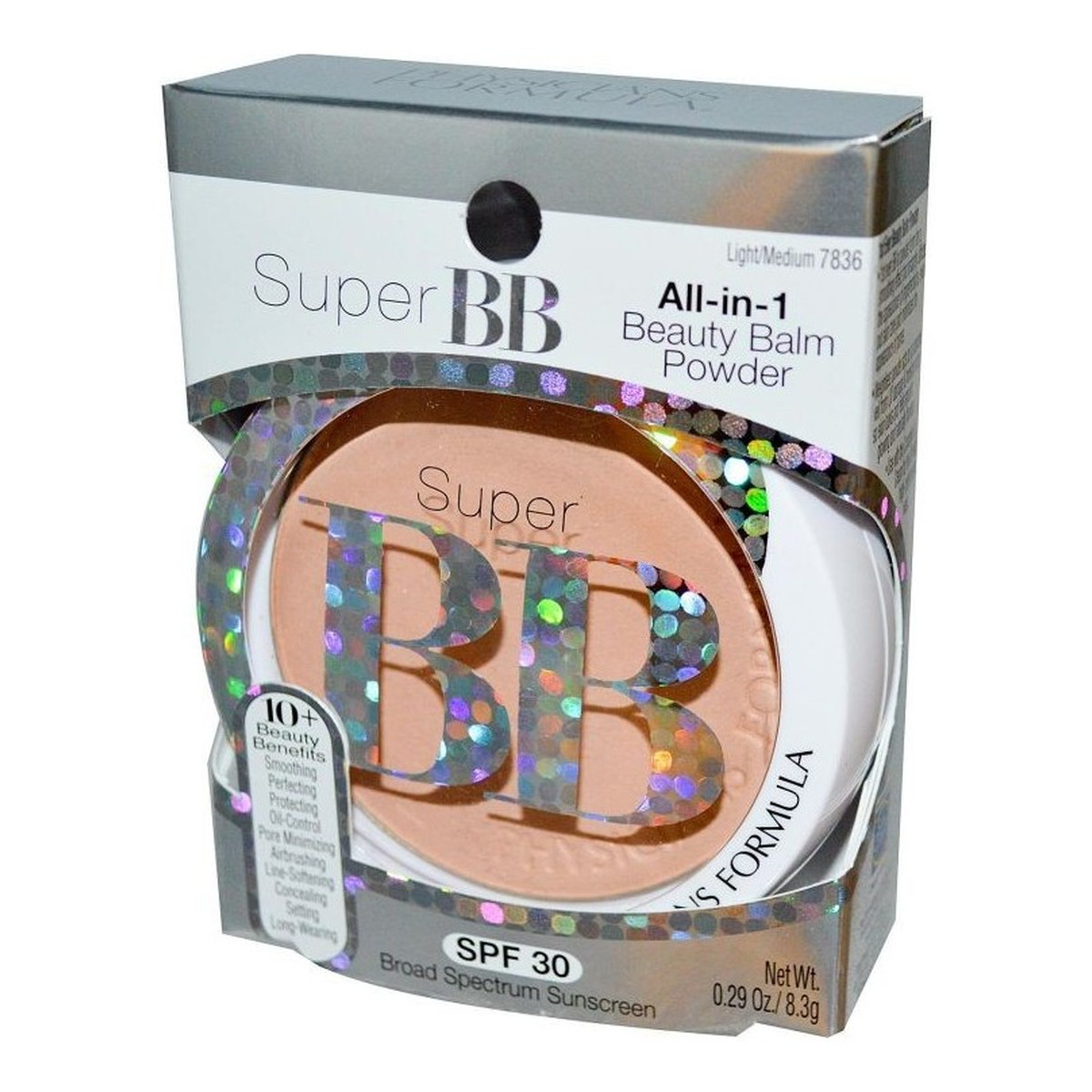 Physicians Formula Super BB SPF30 Prasowany puder BB 8g