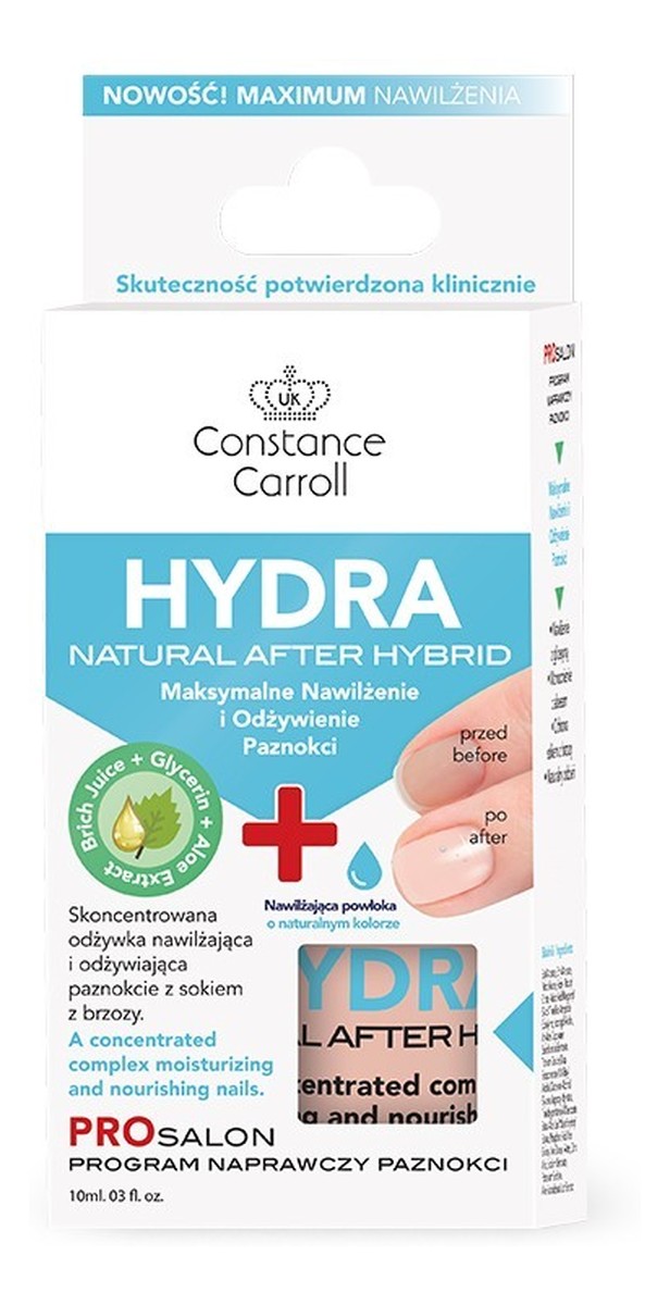 Odżywka do paznokci Hydra Natural After Hybrid