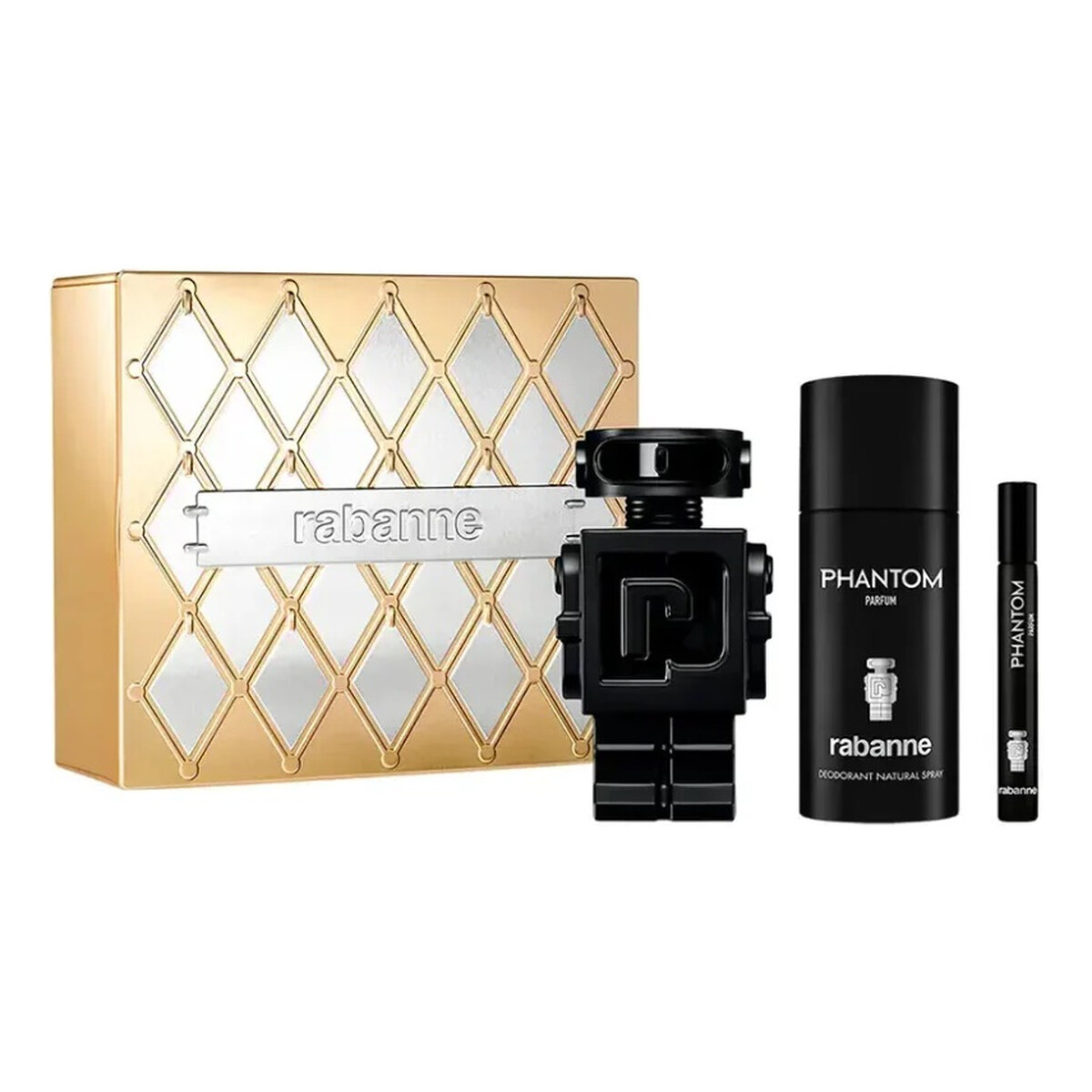 Paco Rabanne Phantom Zestaw perfumy spray 100ml + dezodorant spray 150ml + perfumy spray 10ml
