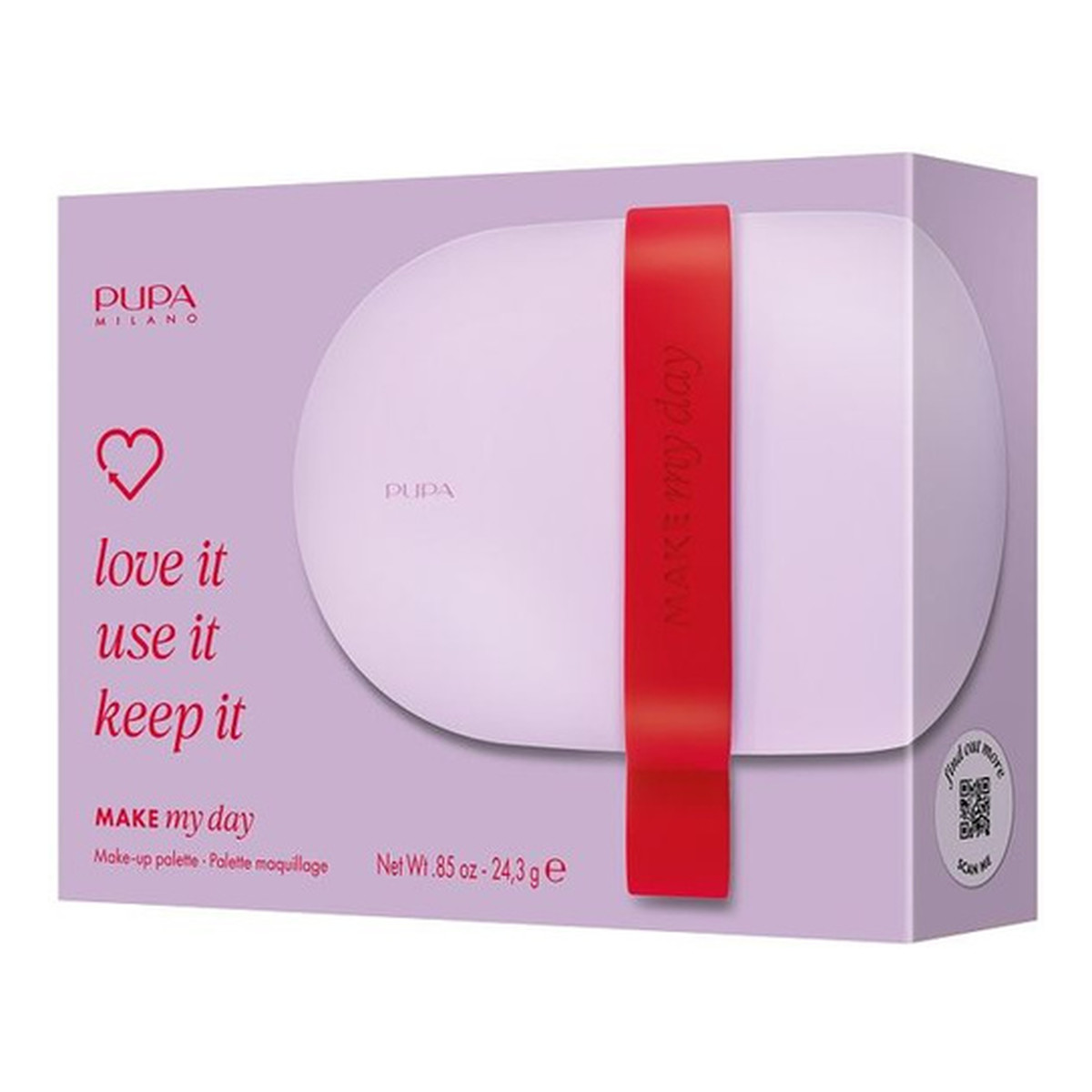 Pupa Milano Make My Day Plus paleta do makijażu twarzy 24.3g