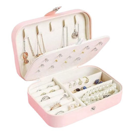 Szkatułka na biżuterię różowa pd160r