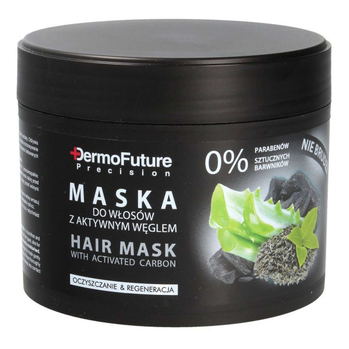 DermoFuture Precision Aktywny Węgiel maska do wszystkich rodzajów włosów 300ml