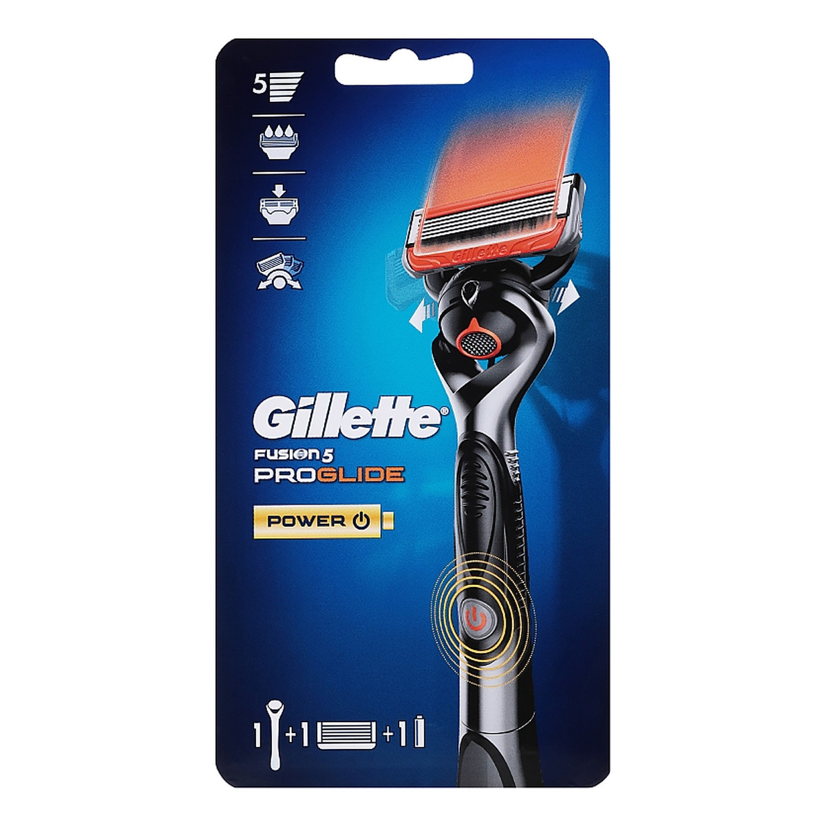 Gillette Fusion Proglide FlexBall Power Maszynka do golenia 1 Wkład