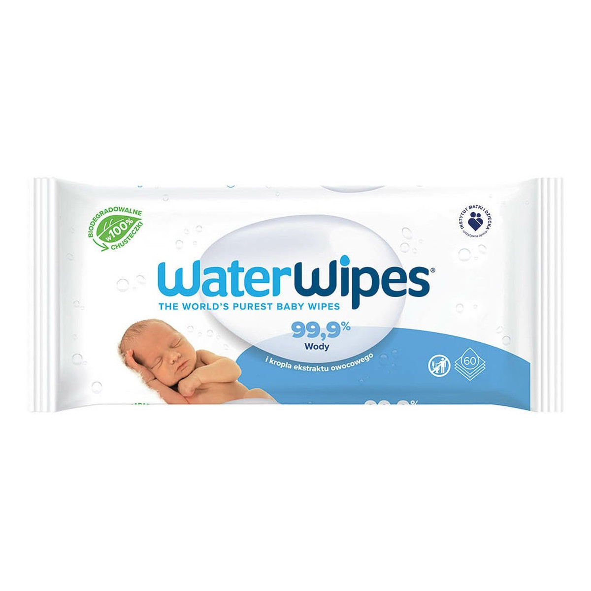 WaterWipes Bio chusteczki nawilżane dla dzieci 60szt. 60ml