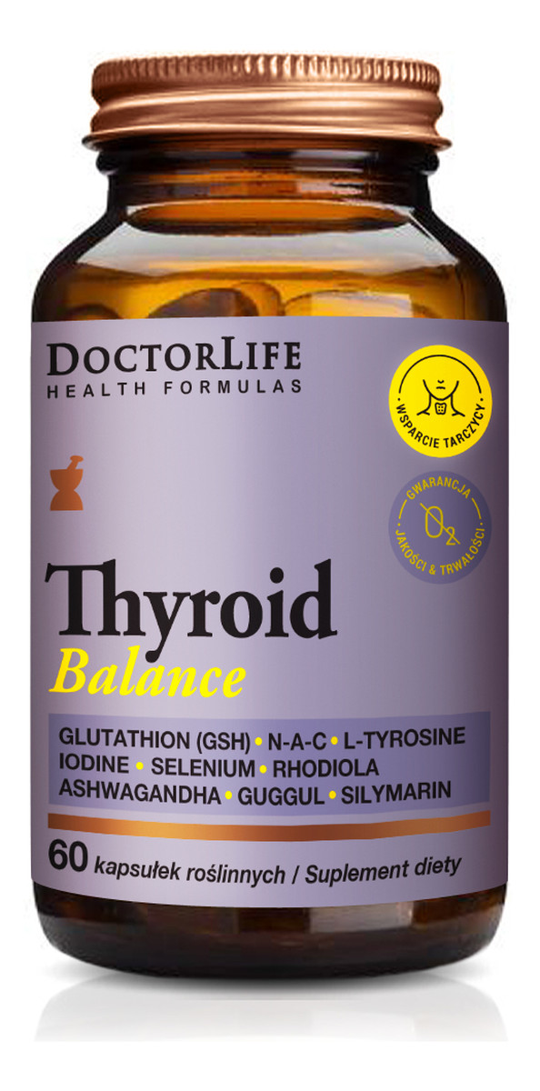 Thyroid balance suplement diety wpierający tarczycę 60 kapsułek