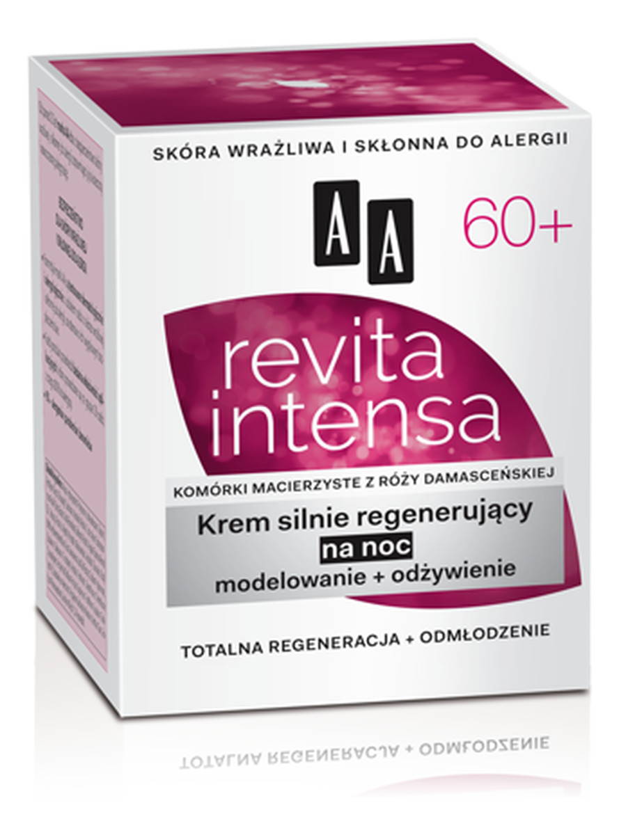 Krem Silnie Regenerujący Na Noc Modelowanie + Odżywienie