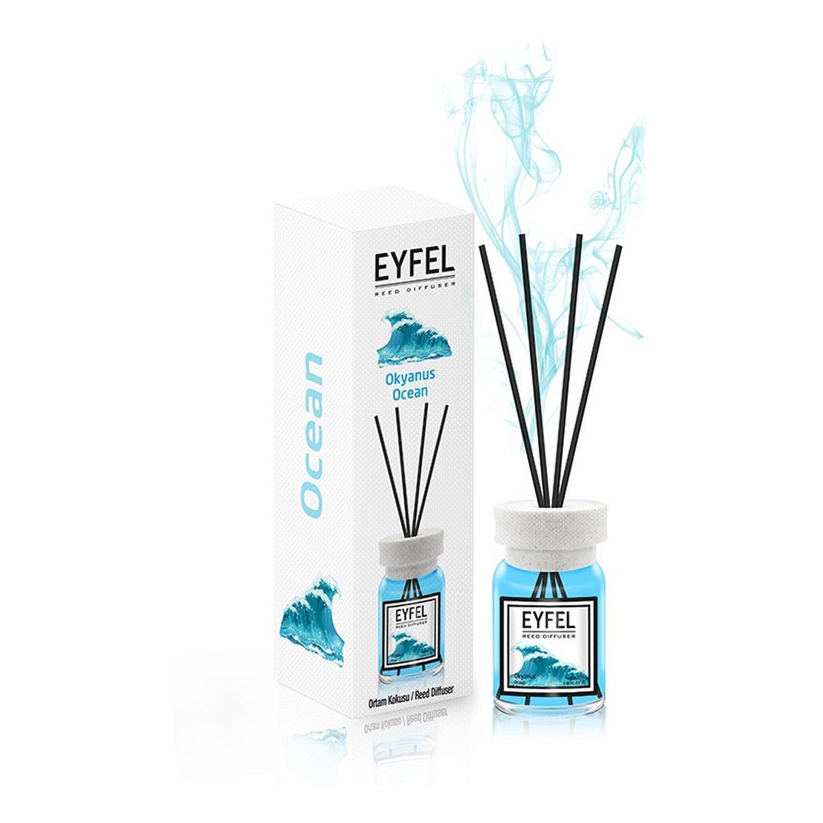 ART.ROZNE MH Eyfel dyfuzor zapachowy-ocean 120ml