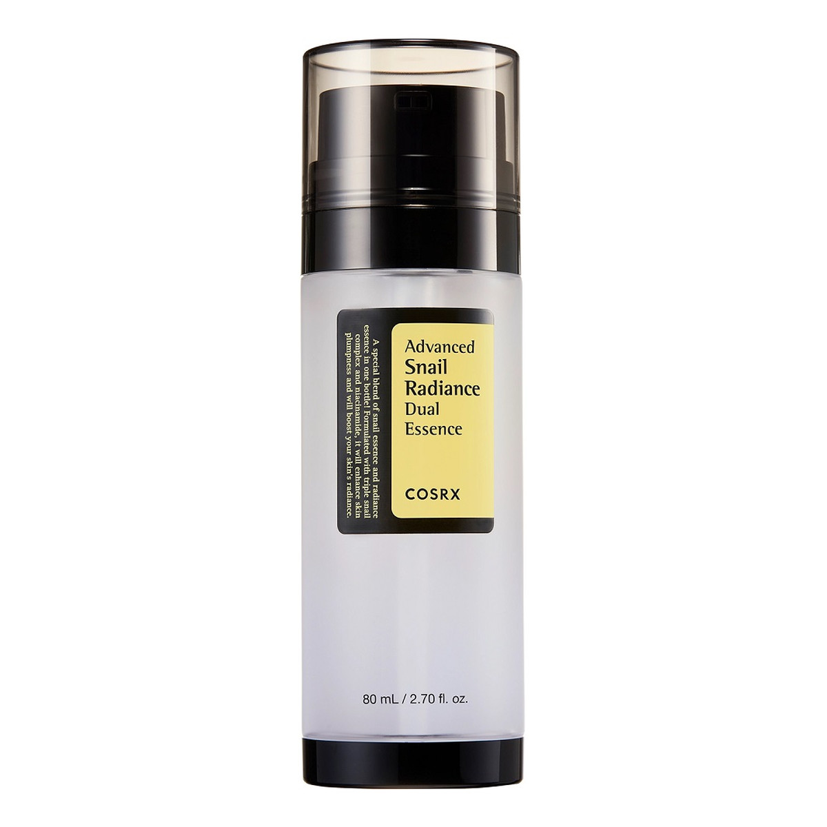 CosRx Advanced Snail Radiance Dual Essence Esencja do twarzy ze śluzem ślimaka 80ml