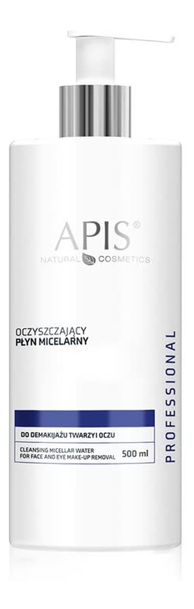 Cleansing micellar water oczyszczający płyn micelarny do demakijażu twarzy i oczu