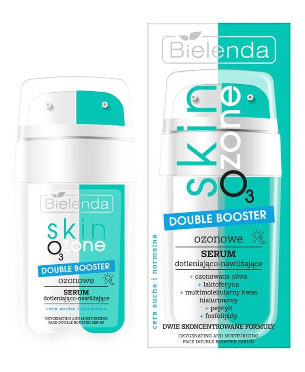 Ozonowe serum dotleniająco-nawilżające, 2x7,5 ml